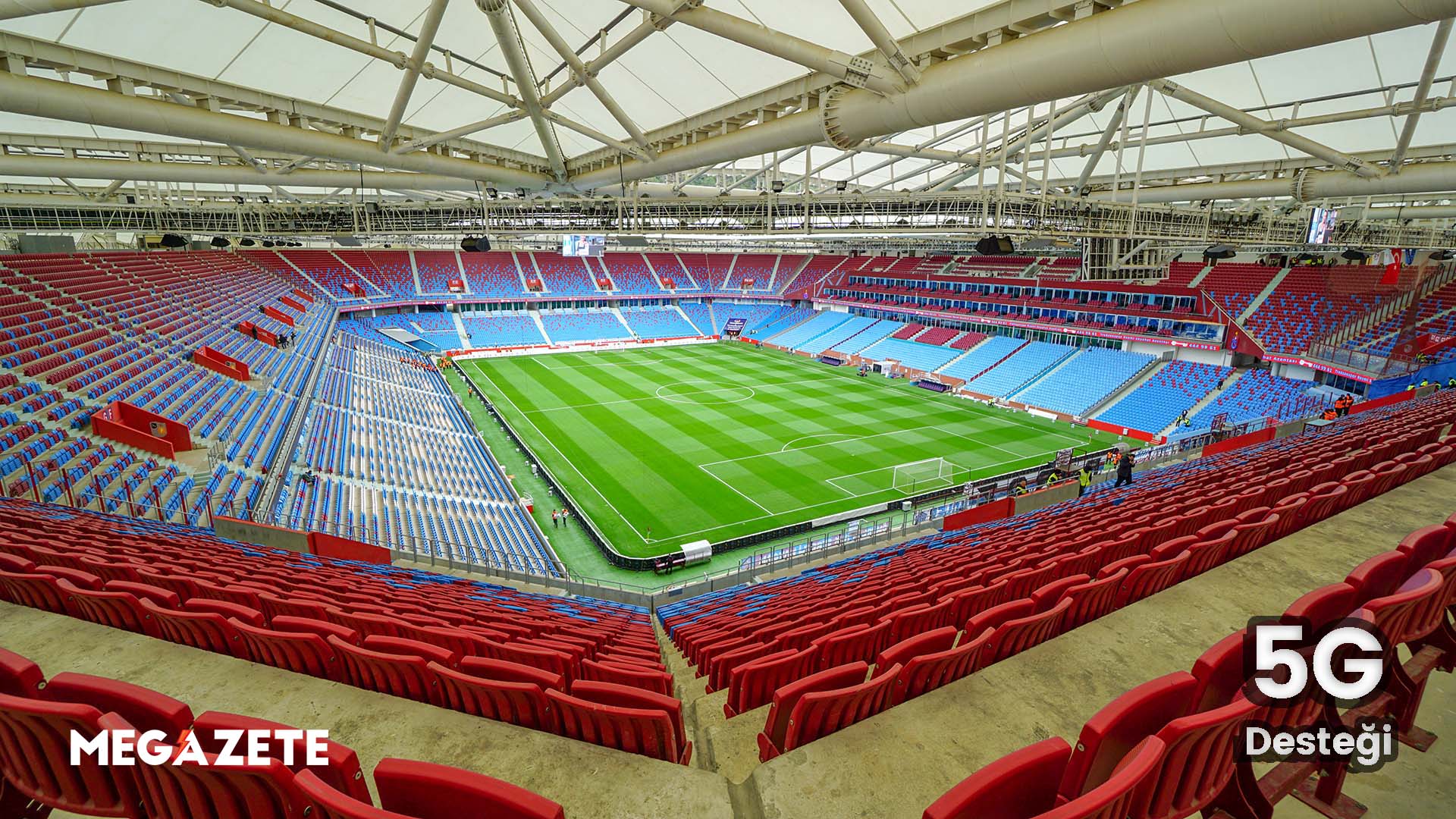 Trabzonspor�un Stadı 5G Altyapısını Destekliyor! Megazete