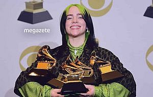 2020 Grammy Ödülleri gecesinde toplam beş ödül aldı