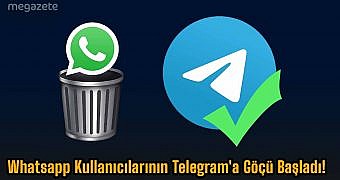 Whatsapp Kullanıcılarının Telegram'a Göçü Başladı! #WhatsAppSiliyoruz