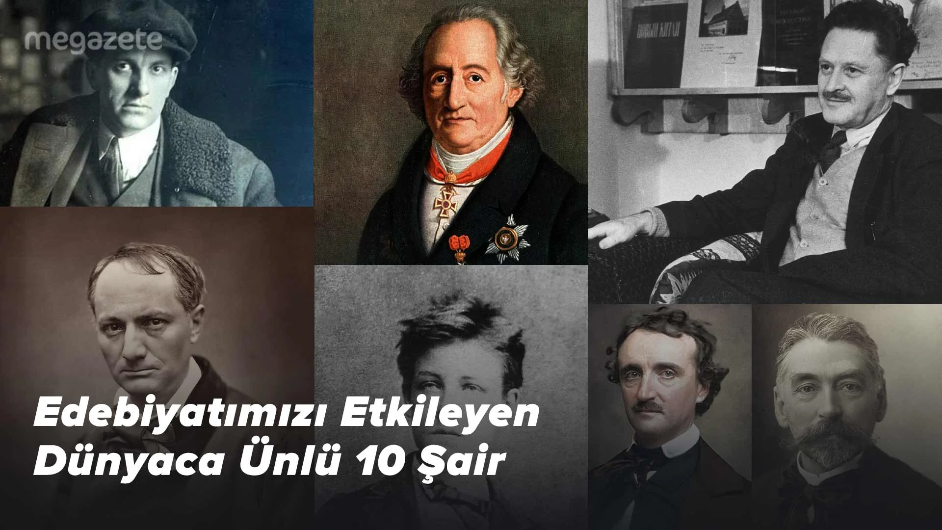Dünyaca Ünlü Şairler – Tarihe Damga Vuran 10 Şair