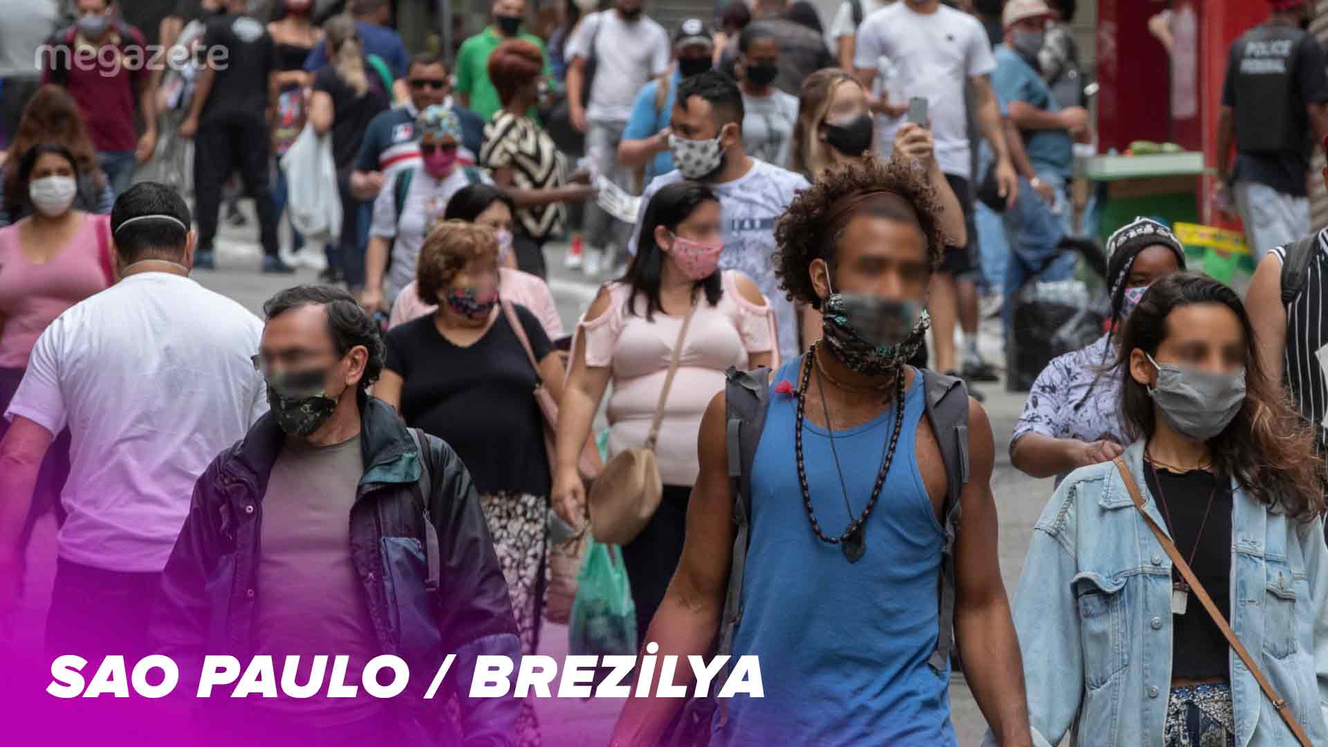 Dünyanın dördüncü en kalabalık şehri Sao Paulo