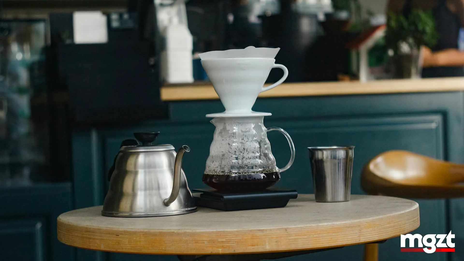 v60 kahve demleme.